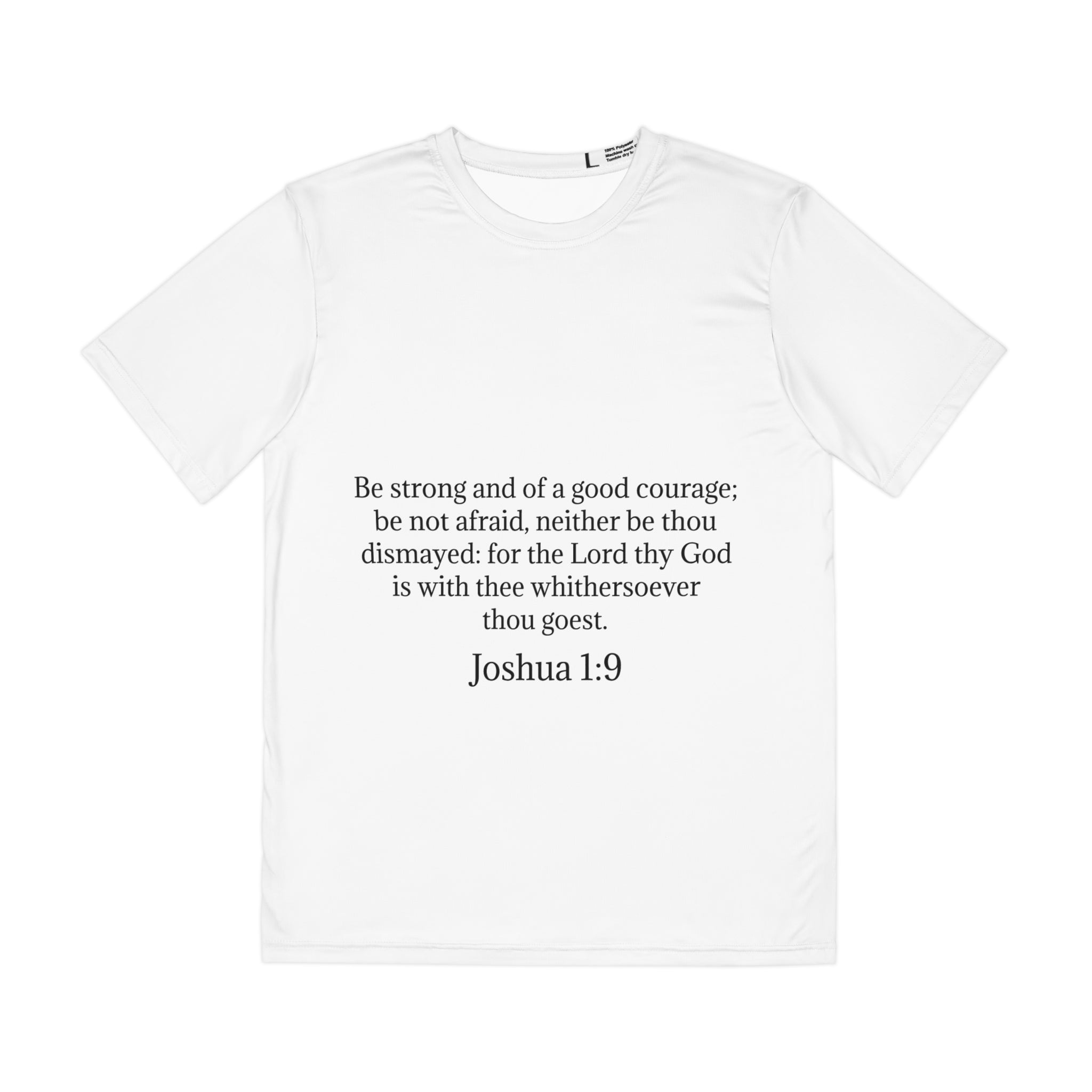 Family custom verse Joshua 1:9