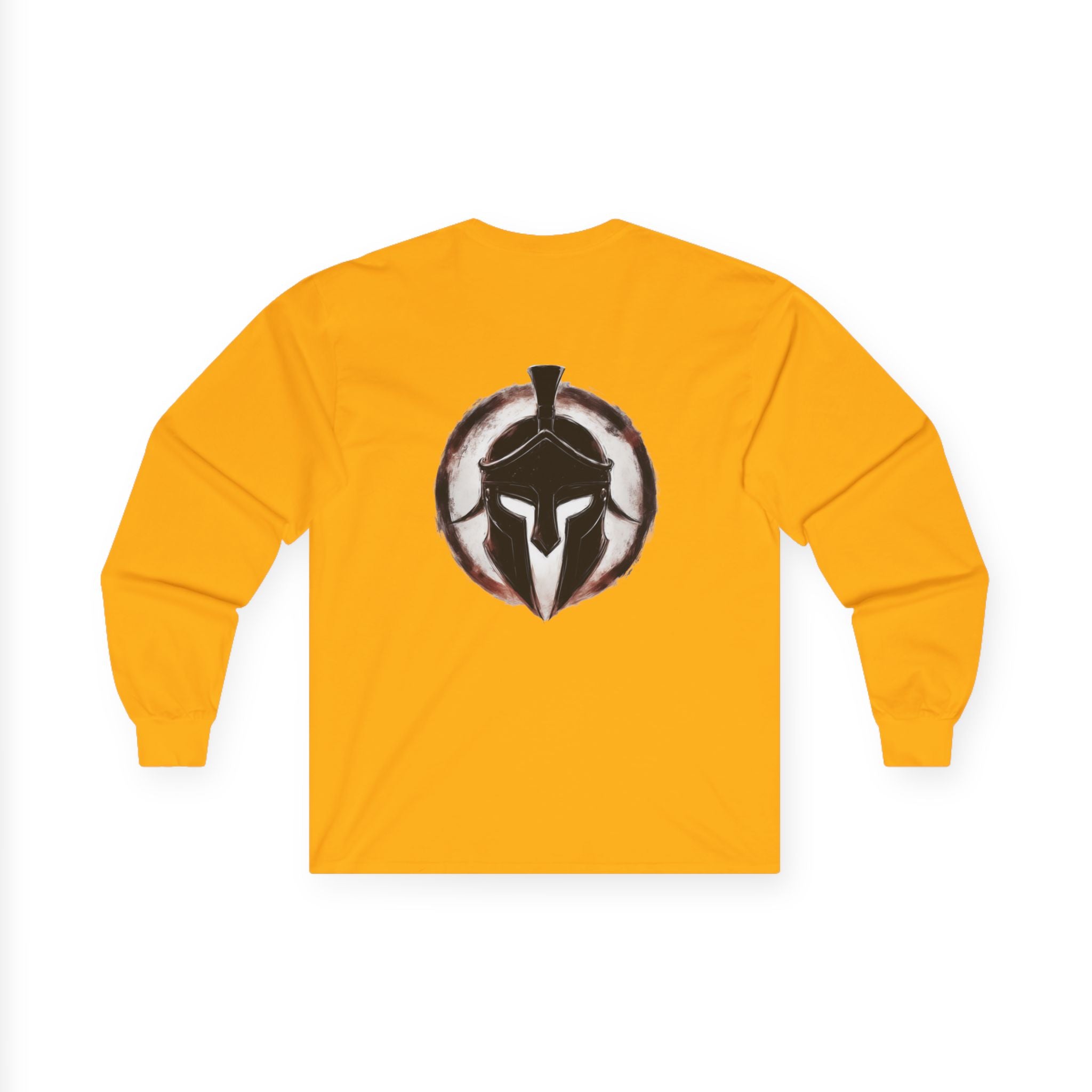 Christian Long Sleeve Tee - Bold Psalms 118:10 Faith Statement