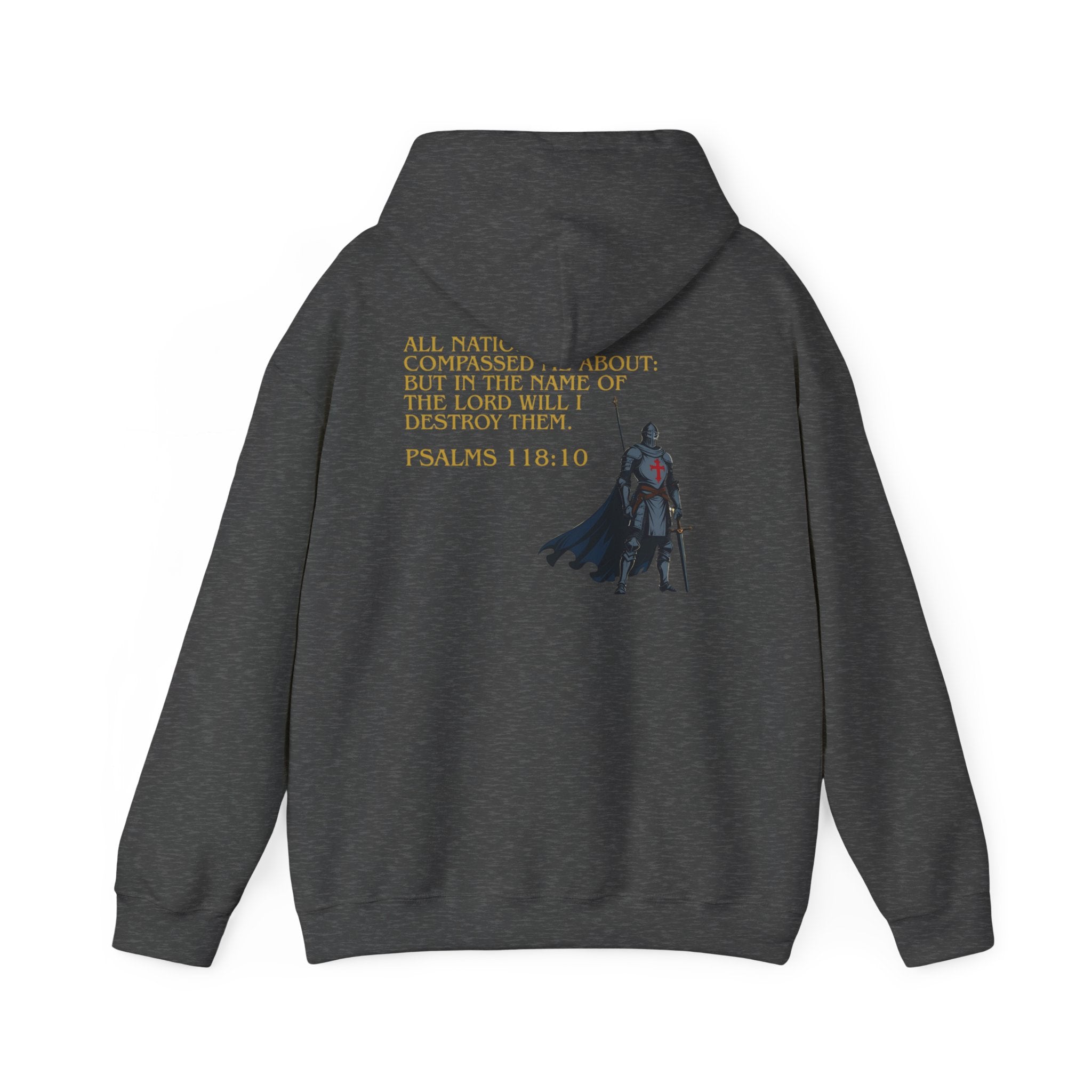 Hooded Sweatshirt with Custom Biblical Life Verse Print