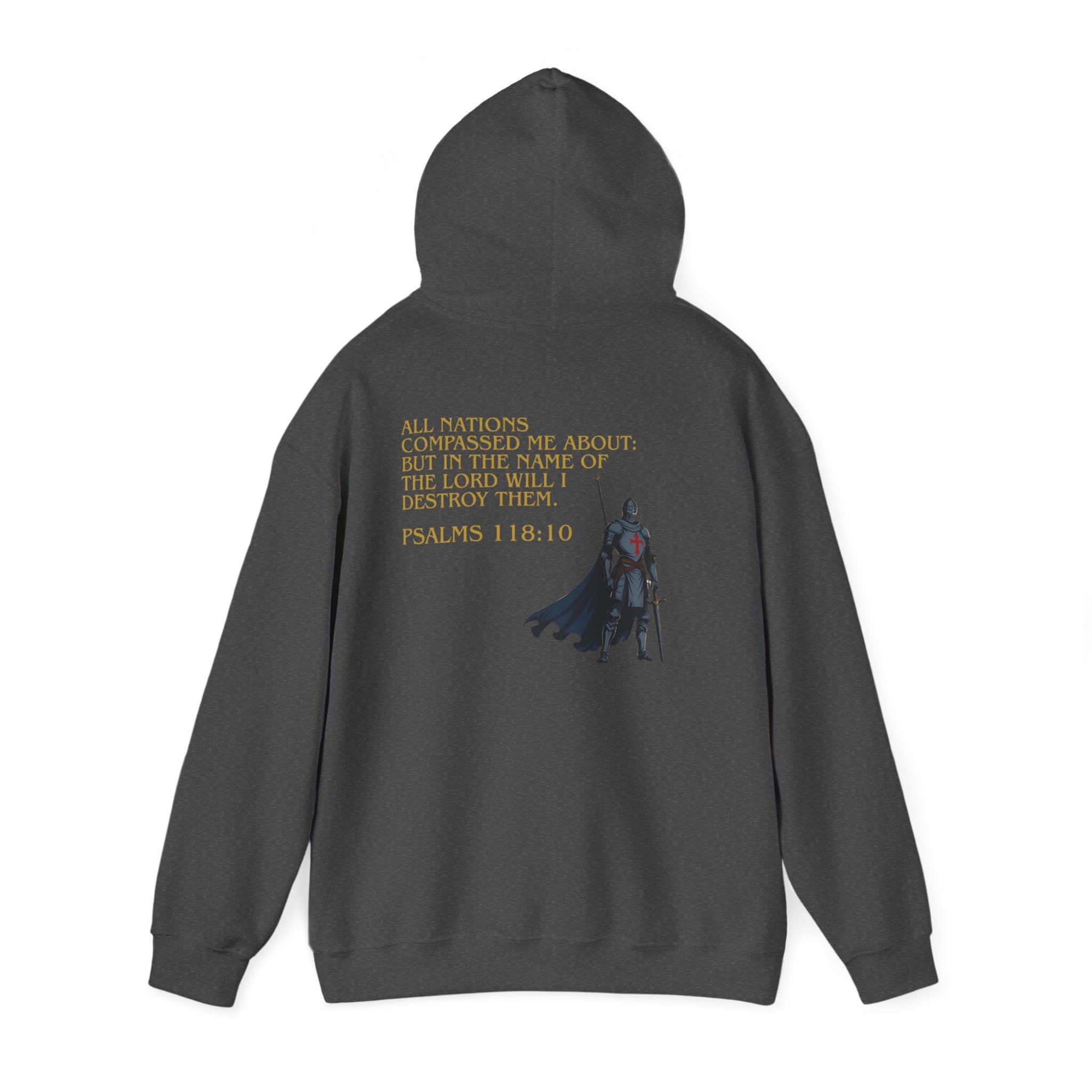Hooded Sweatshirt with Custom Biblical Life Verse Print