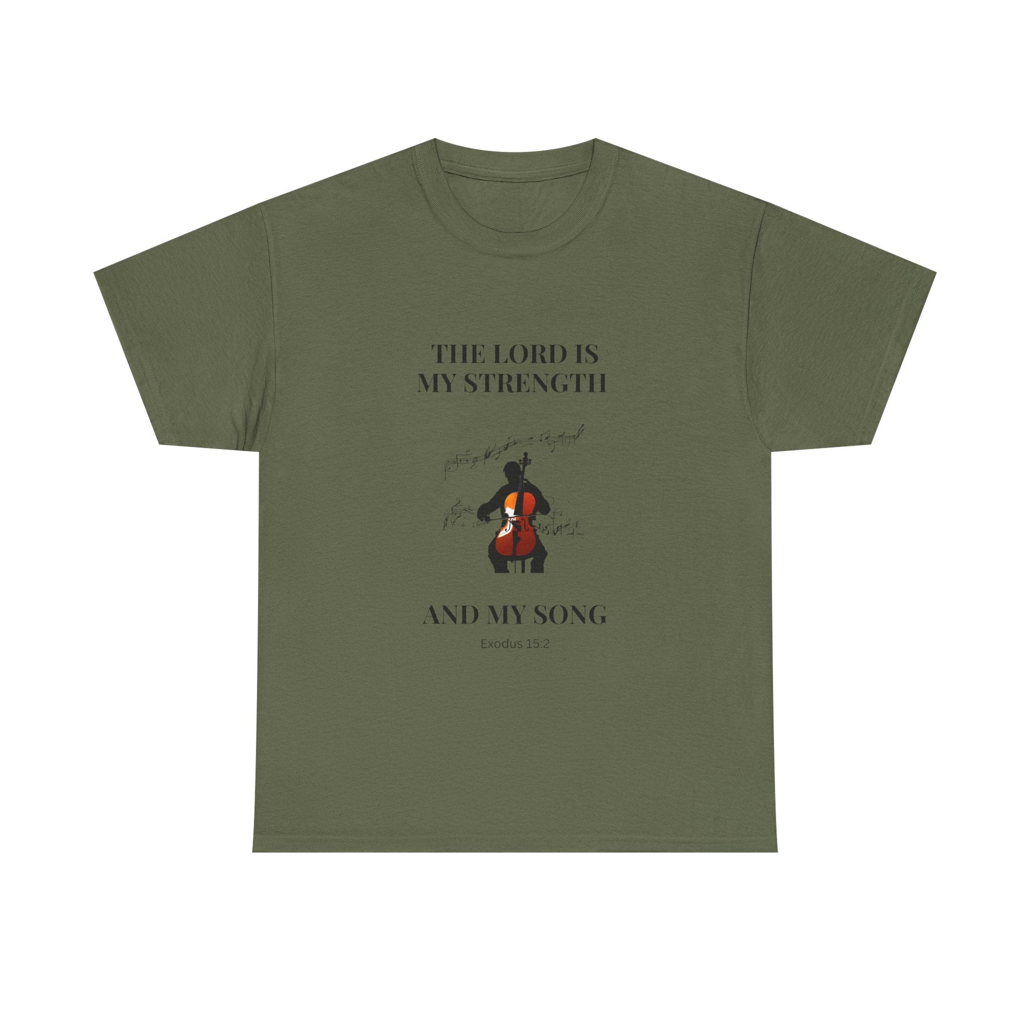 Bold Belief Tee for Warriors, Spiritual Pride Shirt, Unisex Heavy Cotton Tee, Fitness Gear, Inspirational Apparel