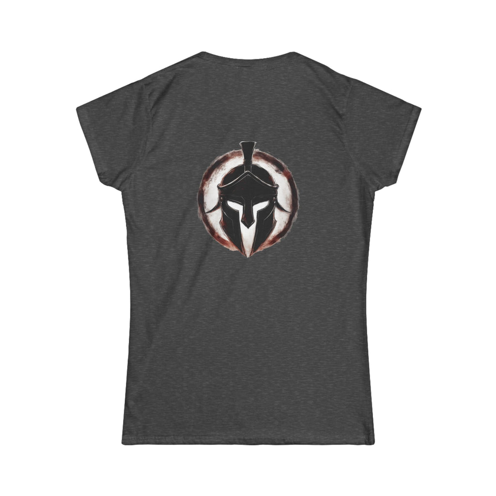 Women's Tee with Strong Quote Biblical Design