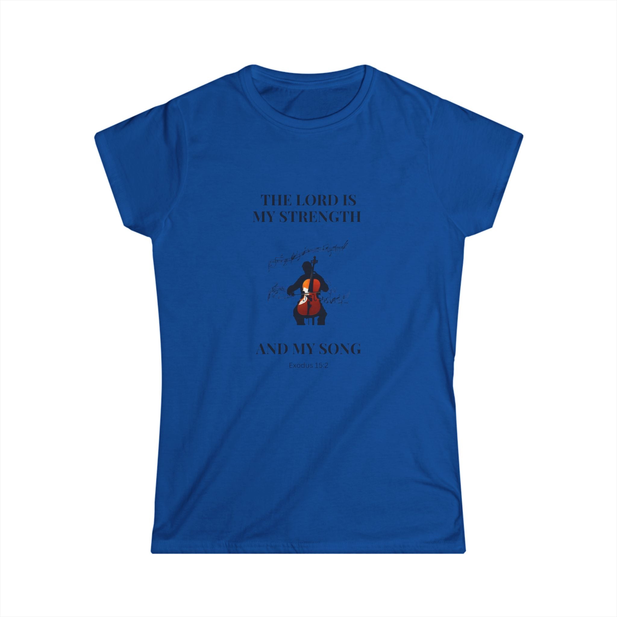 Inspirational Women's Softstyle Tee - Faith-Based Gift, Music Lover Tee, Spiritual Apparel, Motivational Shirt, Christian Outfit, [...]