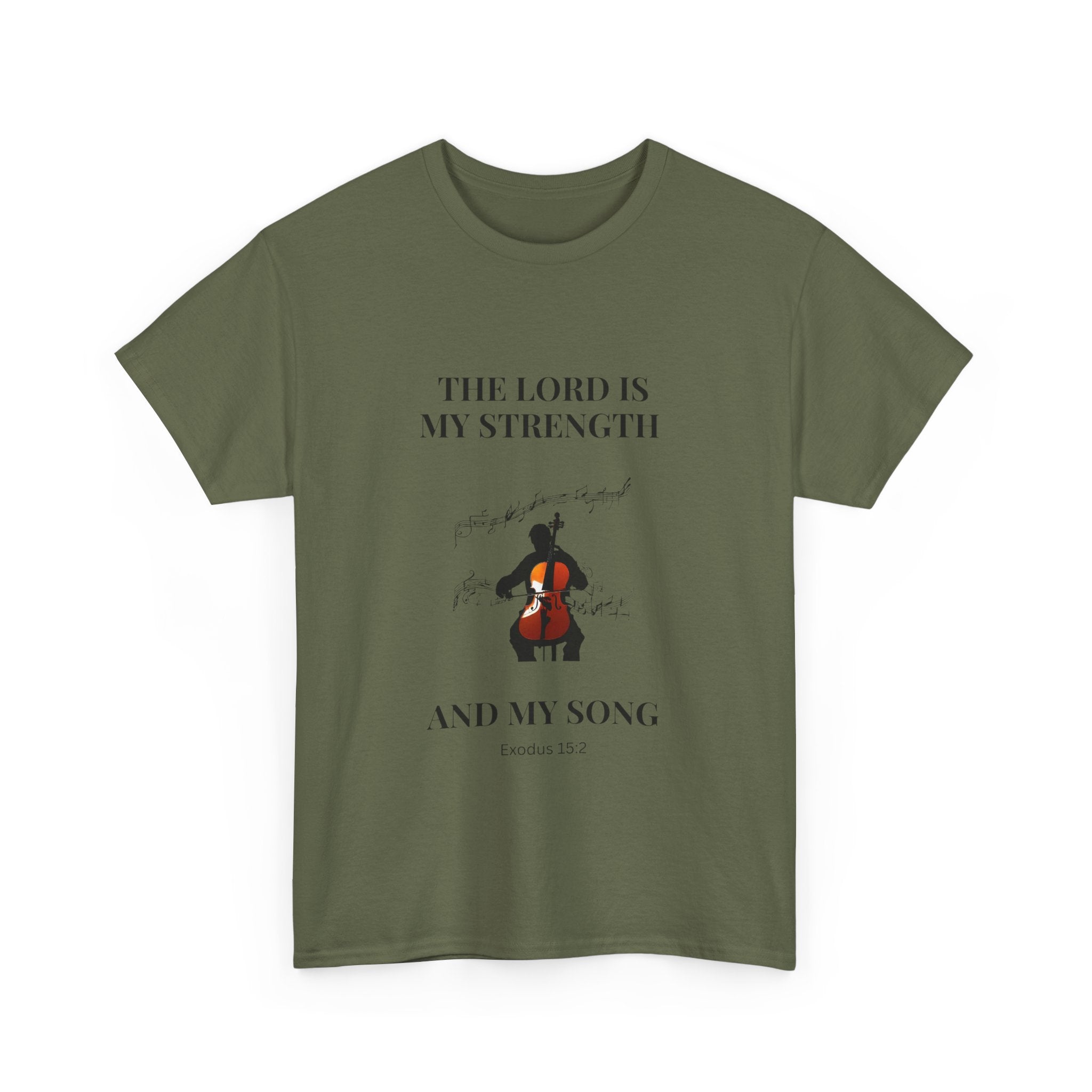 Bold Belief Tee for Warriors, Spiritual Pride Shirt, Unisex Heavy Cotton Tee, Fitness Gear, Inspirational Apparel