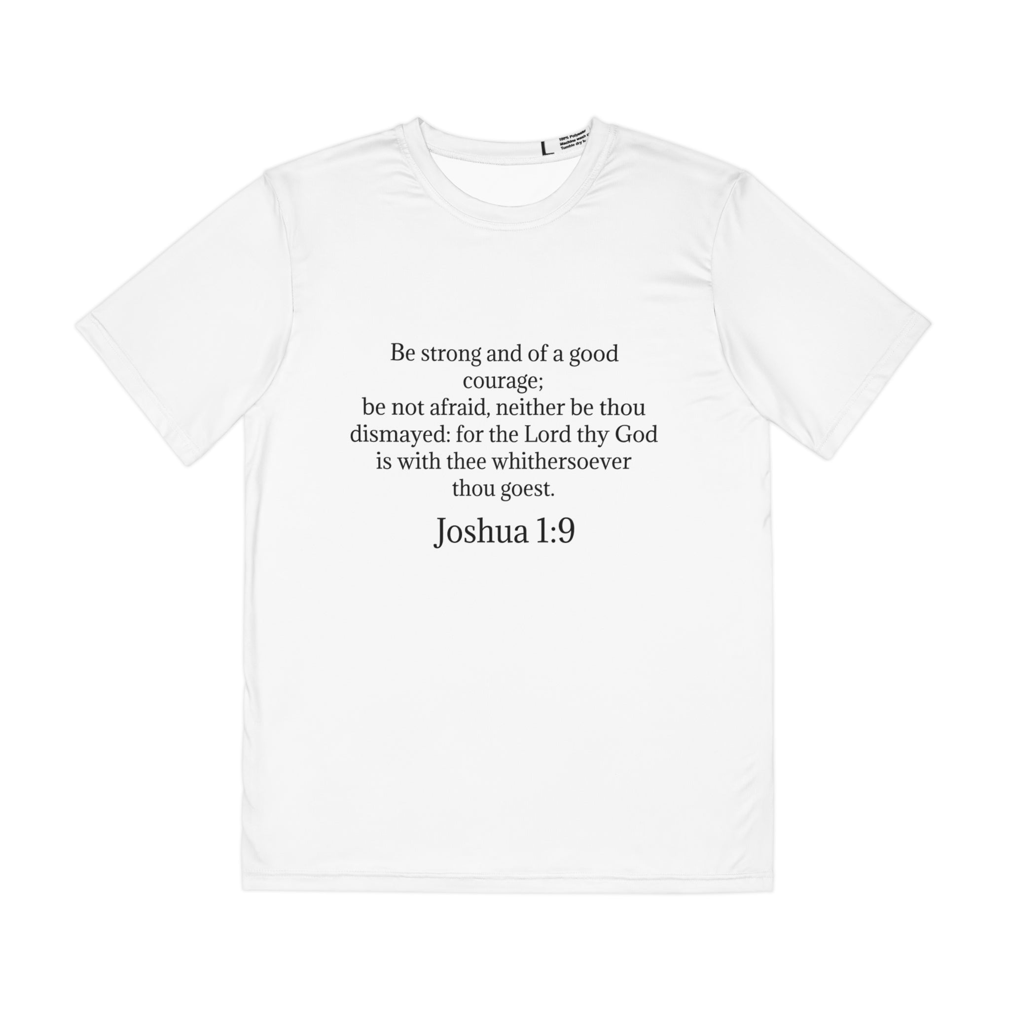 Joshua 1:9 light theme