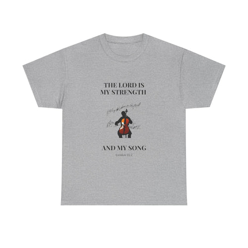 Bold Belief Tee for Warriors, Spiritual Pride Shirt, Unisex Heavy Cotton Tee, Fitness Gear, Inspirational Apparel