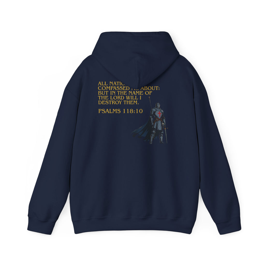 Hooded Sweatshirt with Custom Biblical Life Verse Print