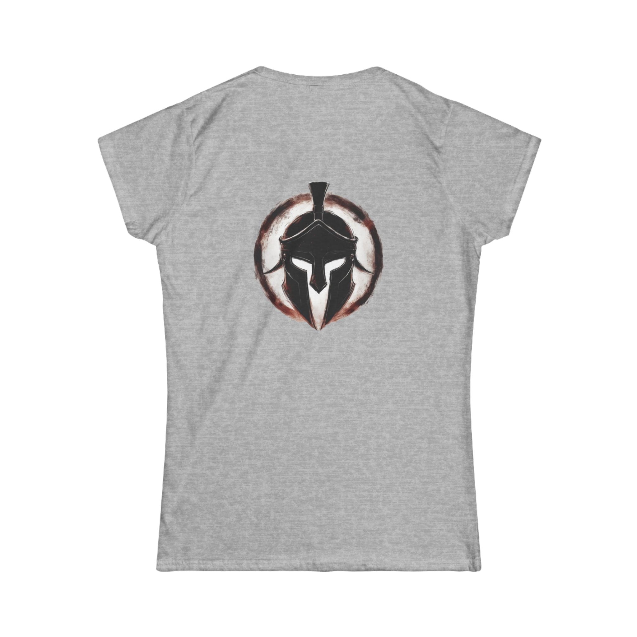 Women's Tee with Strong Quote Biblical Design