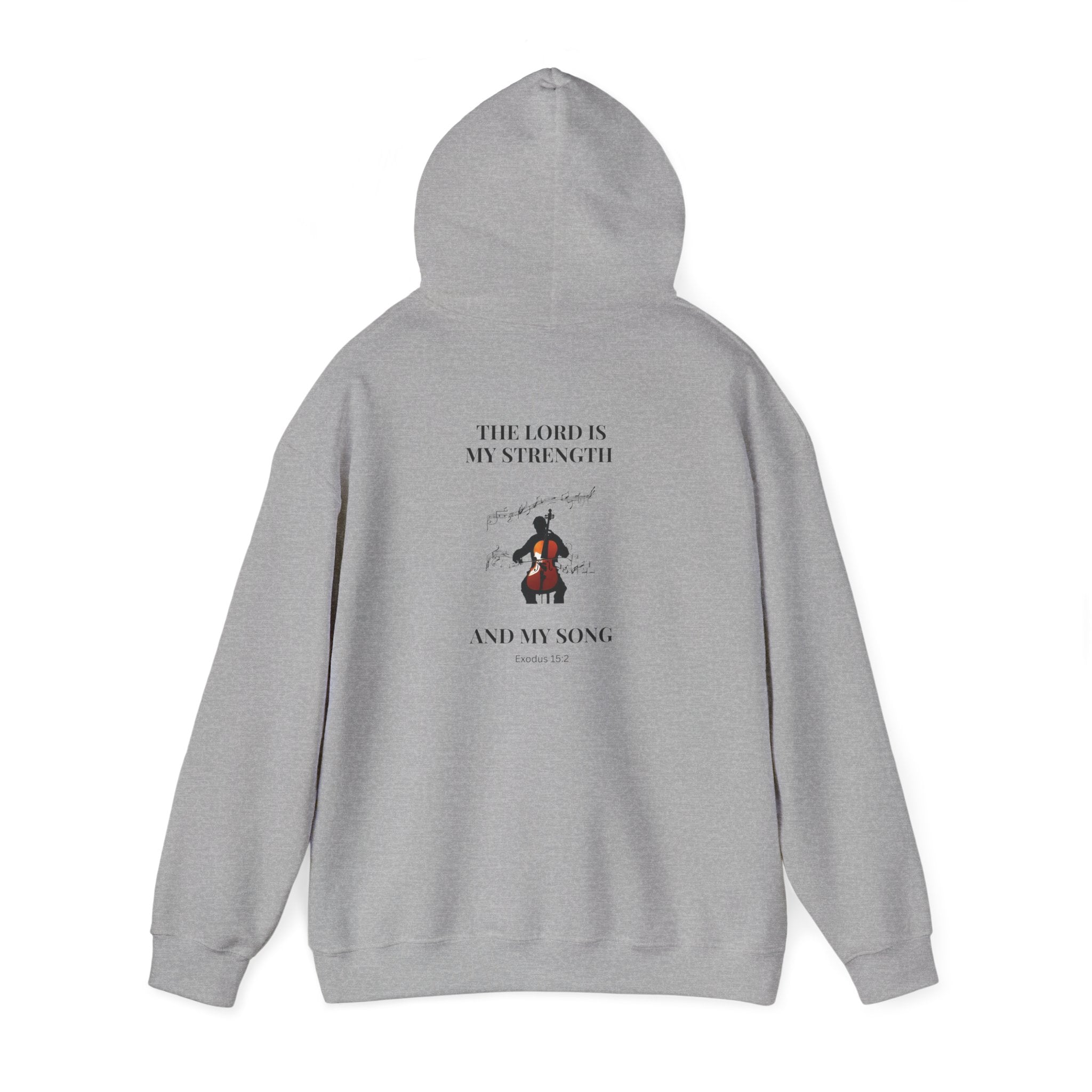 Hooded Sweatshirt - Comfy Biblical Passage Life Verse