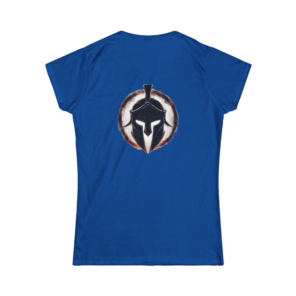 Women's Tee with Strong Quote Biblical Design