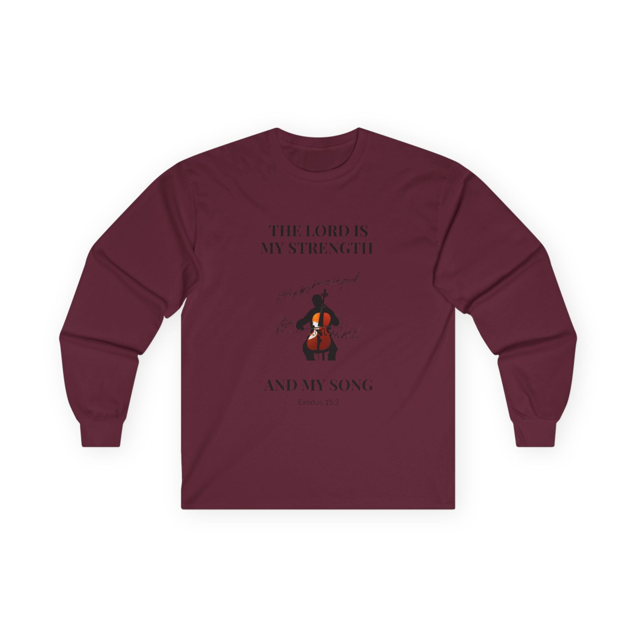 Christian Music Inspirational Long Sleeve Tee