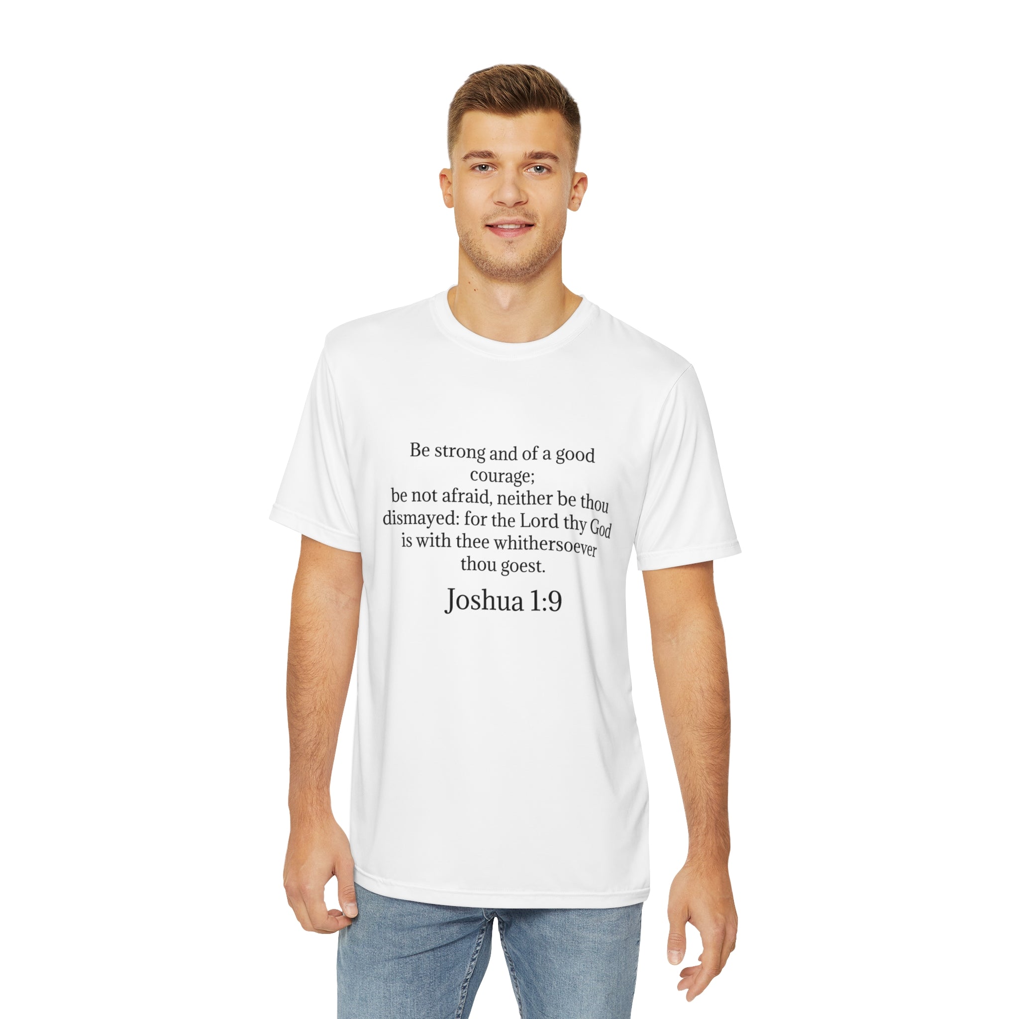 Joshua 1:9 light theme