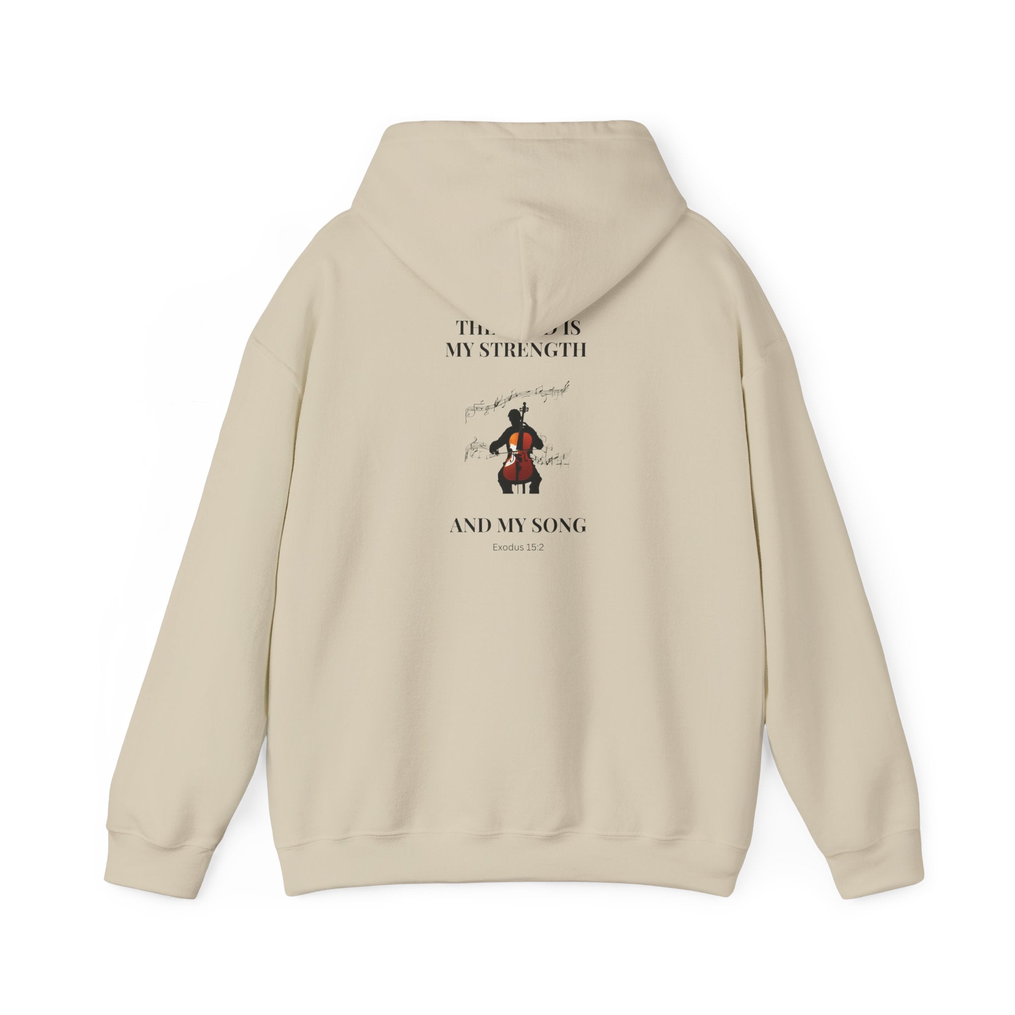 Hooded Sweatshirt - Comfy Biblical Passage Life Verse