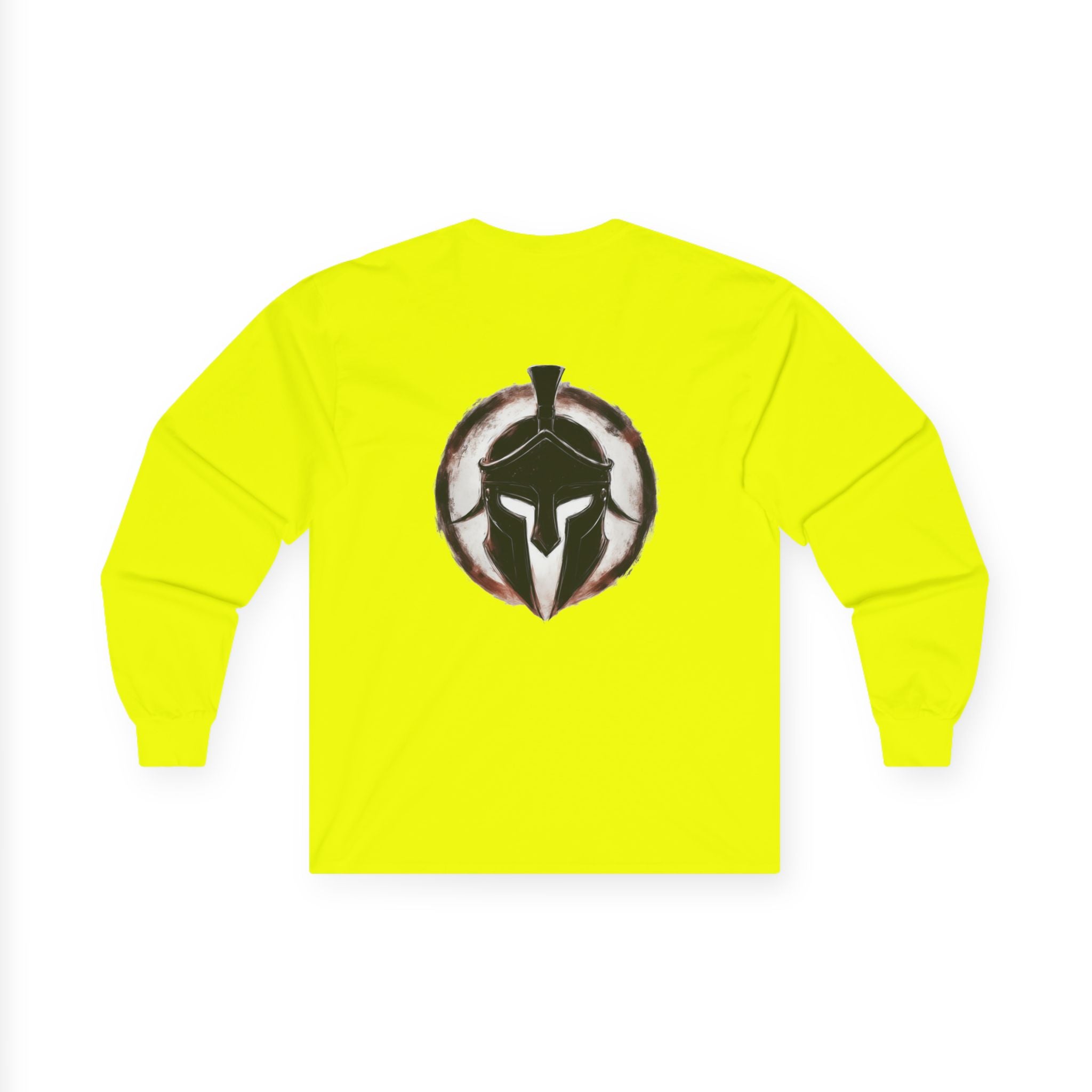 Christian Long Sleeve Tee - Bold Psalms 118:10 Faith Statement