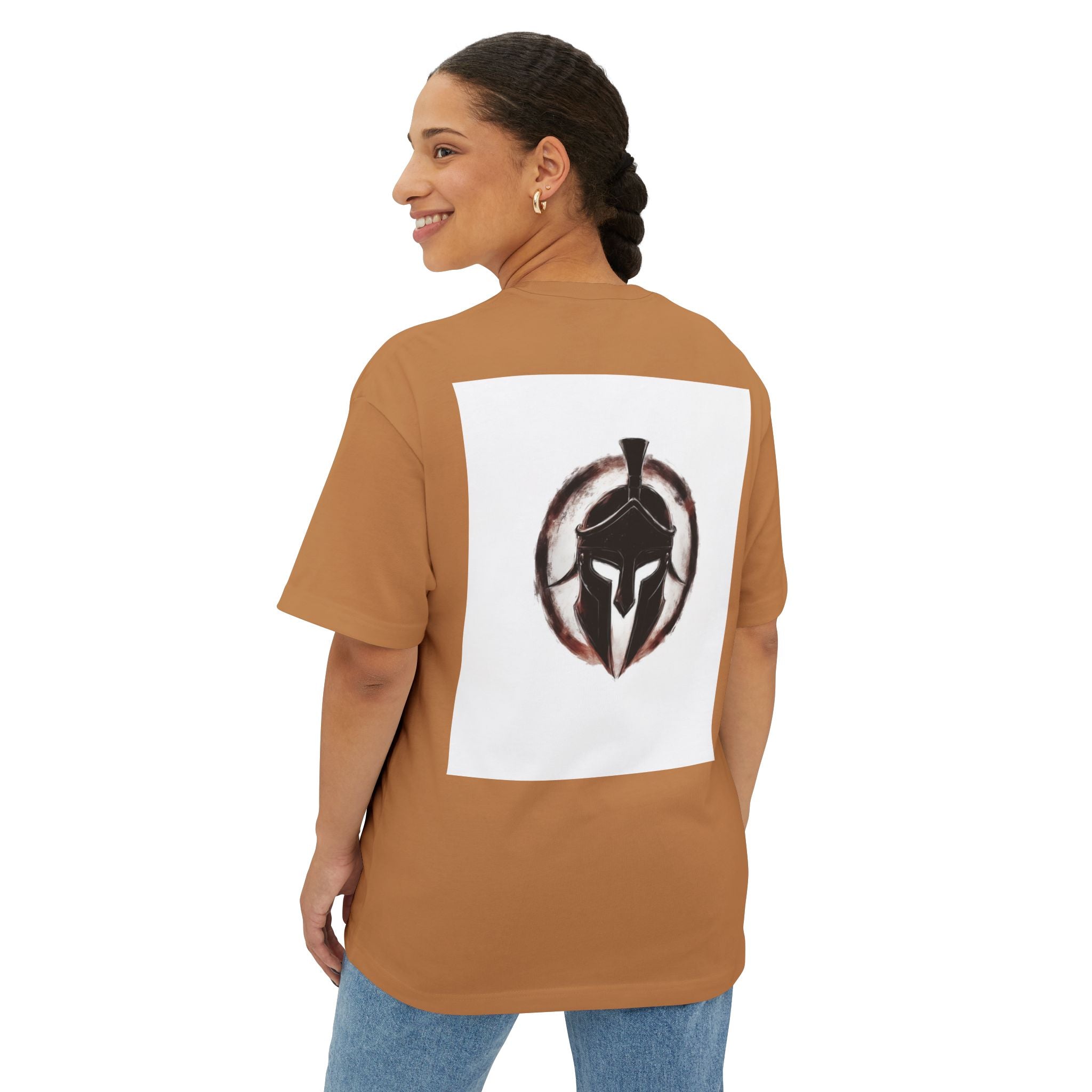 Faith Statement Boxy Tee - Psalms 118:10