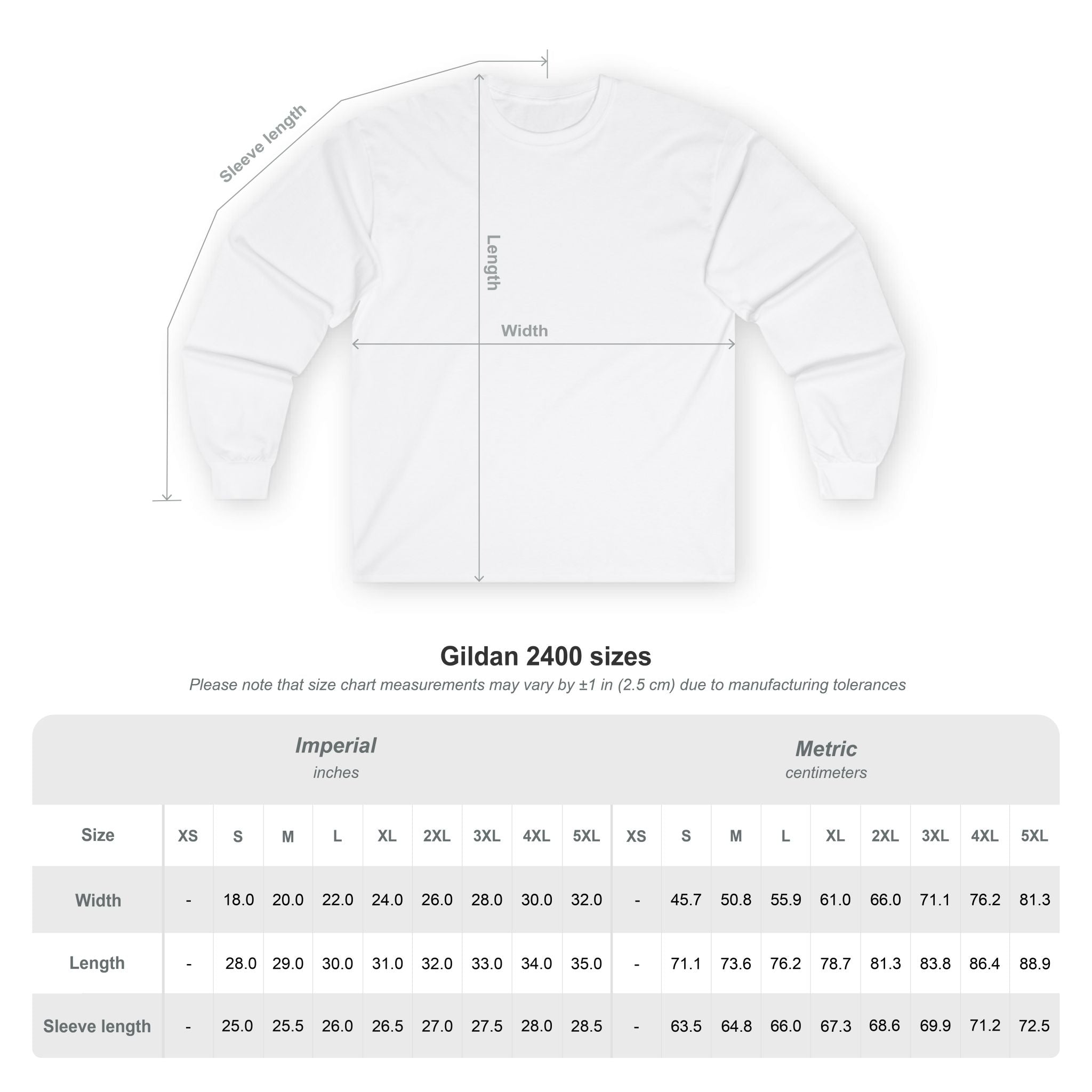 Christian Long Sleeve Tee - Bold Psalms 118:10 Faith Statement