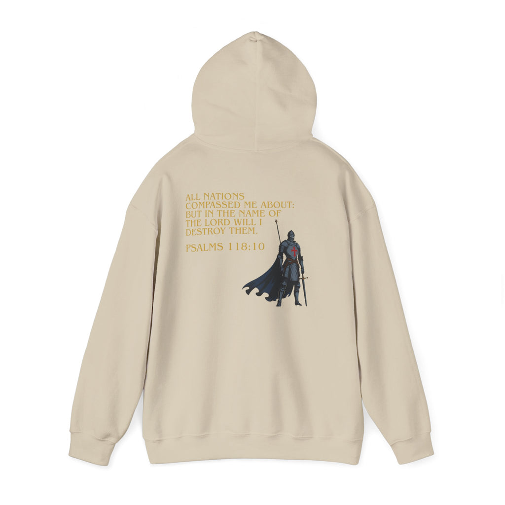 Hooded Sweatshirt with Custom Biblical Life Verse Print