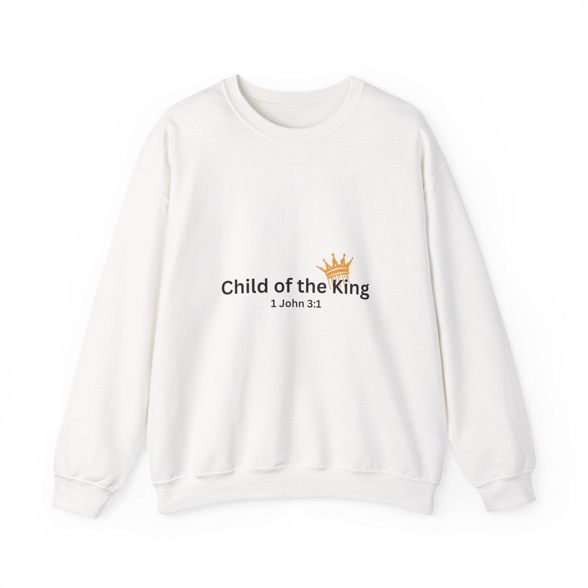 Child of the King Crewneck Sweatshirt for the Bold Spirit