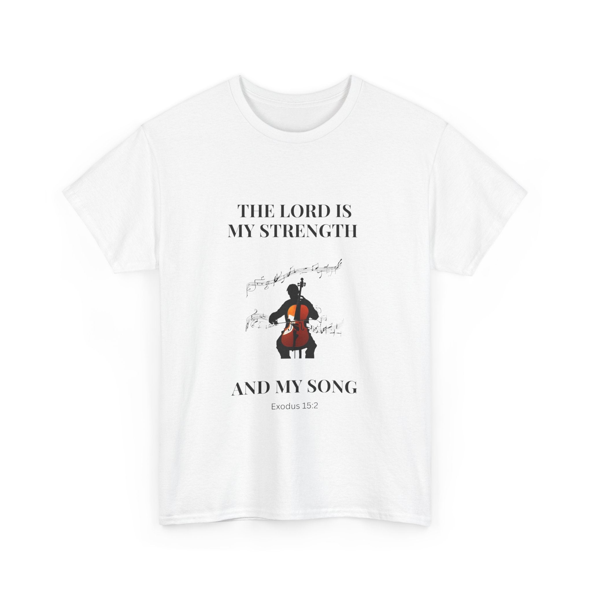 Bold Belief Tee for Warriors, Spiritual Pride Shirt, Unisex Heavy Cotton Tee, Fitness Gear, Inspirational Apparel