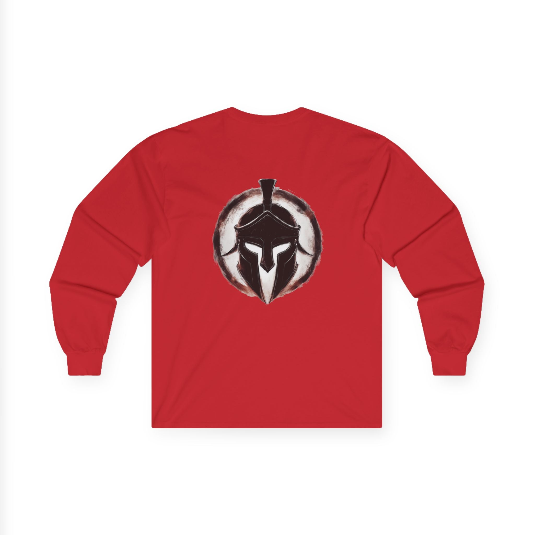Christian Long Sleeve Tee - Bold Psalms 118:10 Faith Statement