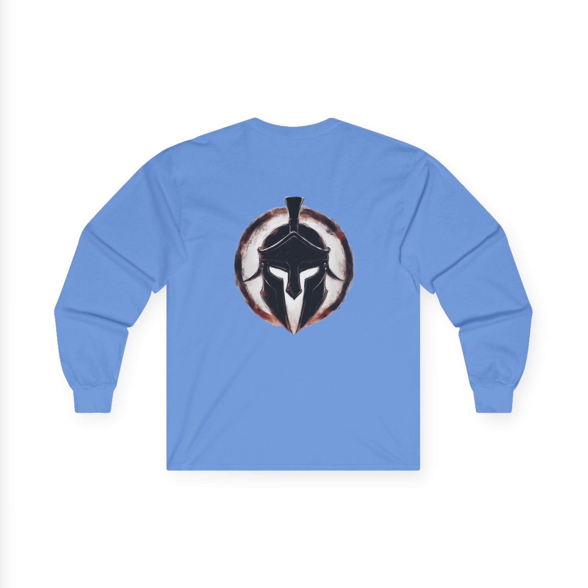 Christian Long Sleeve Tee - Bold Psalms 118:10 Faith Statement