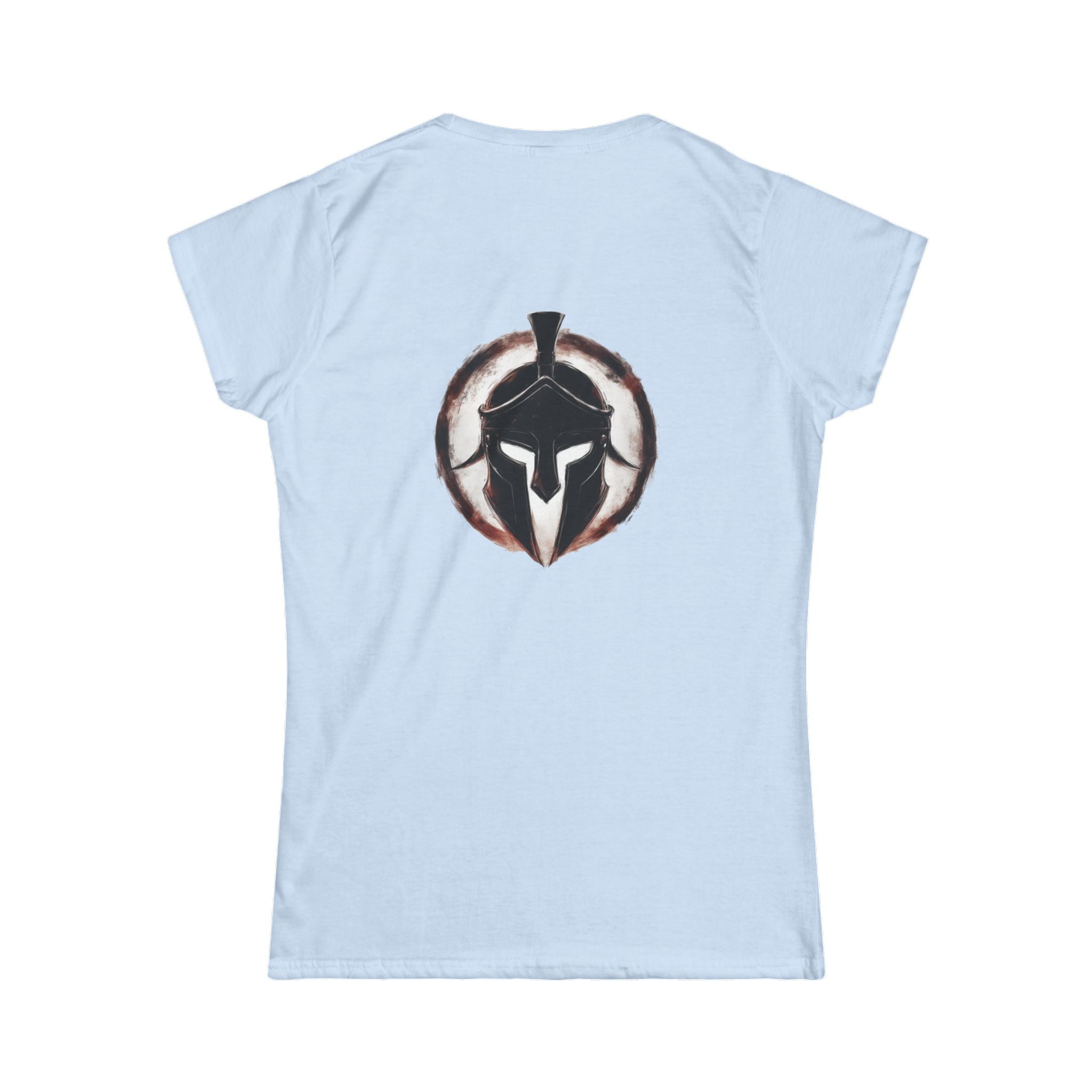 Women's Tee with Strong Quote Biblical Design