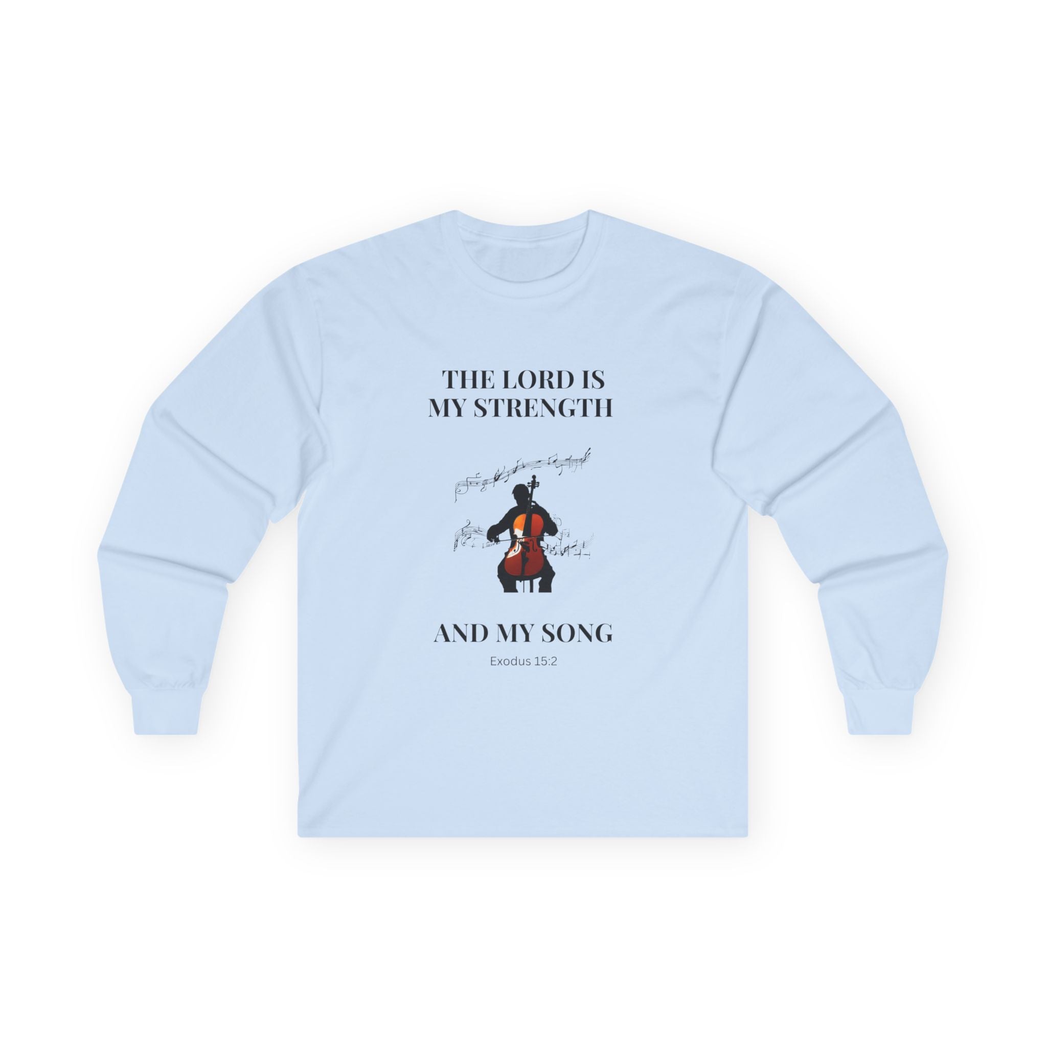 Christian Music Inspirational Long Sleeve Tee