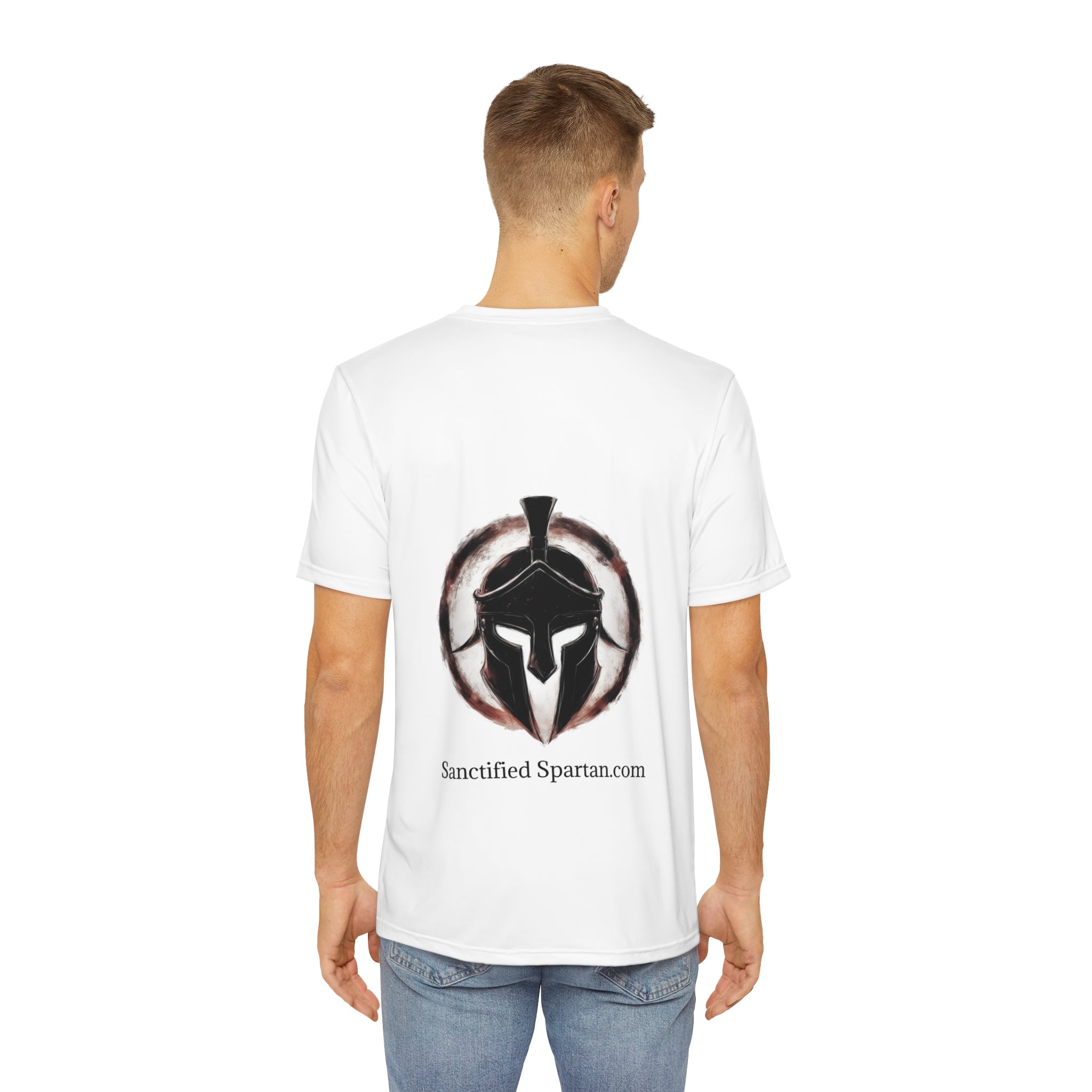 Inspirational Men's Tee - Biblical Quote Design