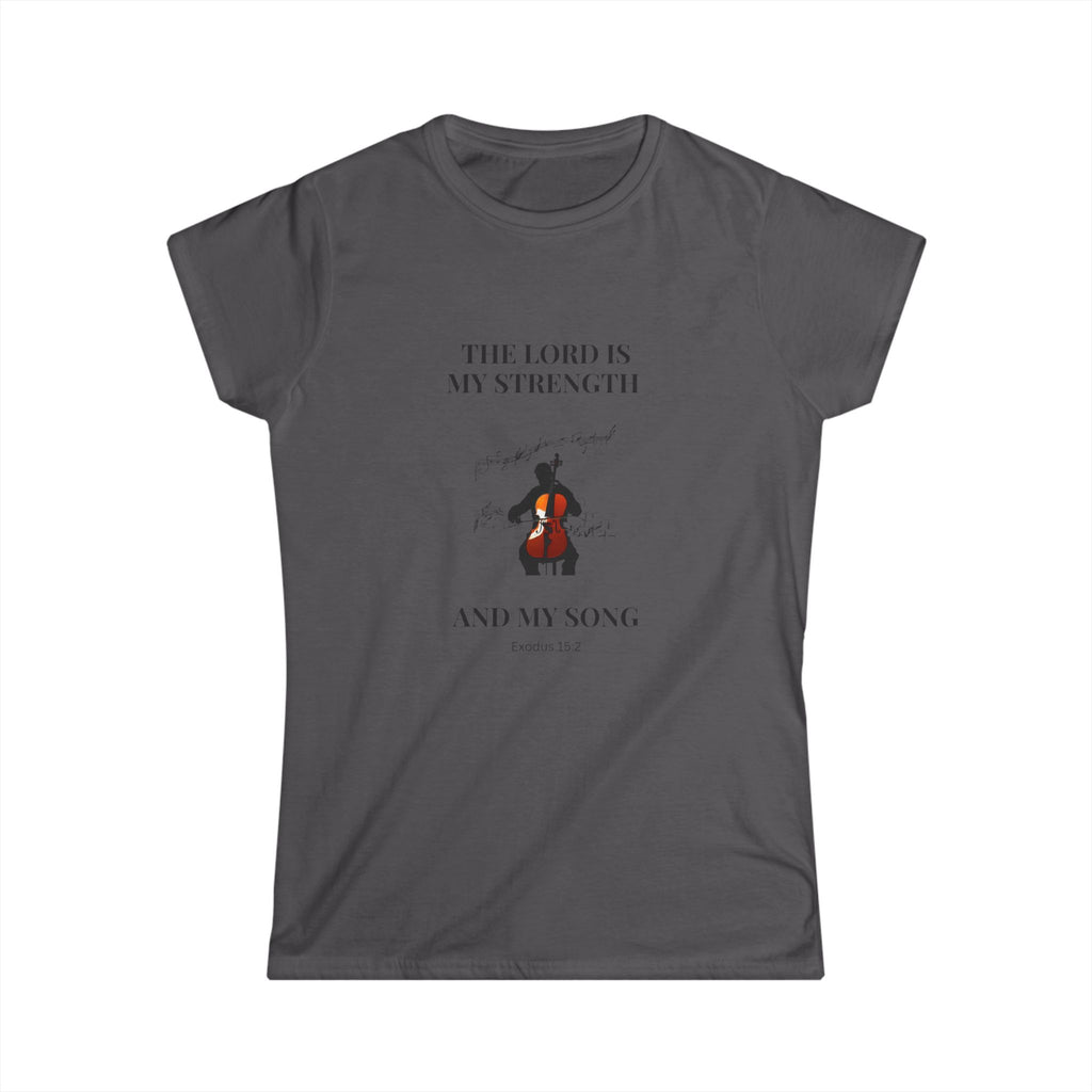 Inspirational Women's Softstyle Tee - Faith-Based Gift, Music Lover Tee, Spiritual Apparel, Motivational Shirt, Christian Outfit, [...]
