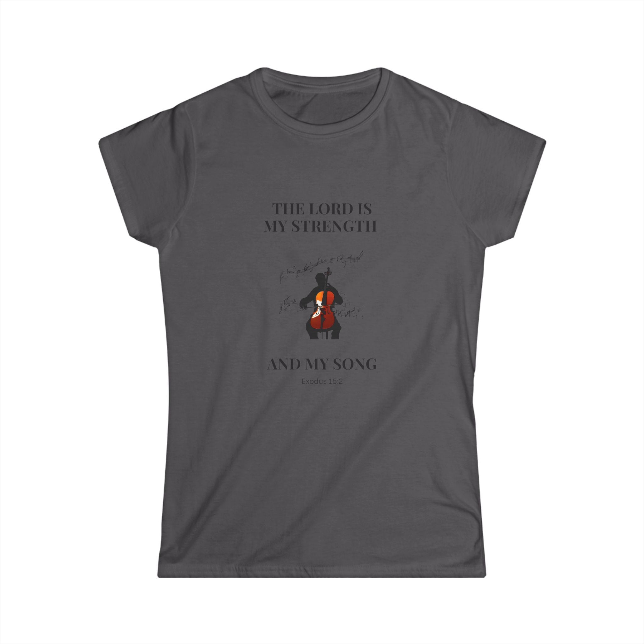 Inspirational Women's Softstyle Tee - Faith-Based Gift, Music Lover Tee, Spiritual Apparel, Motivational Shirt, Christian Outfit, [...]