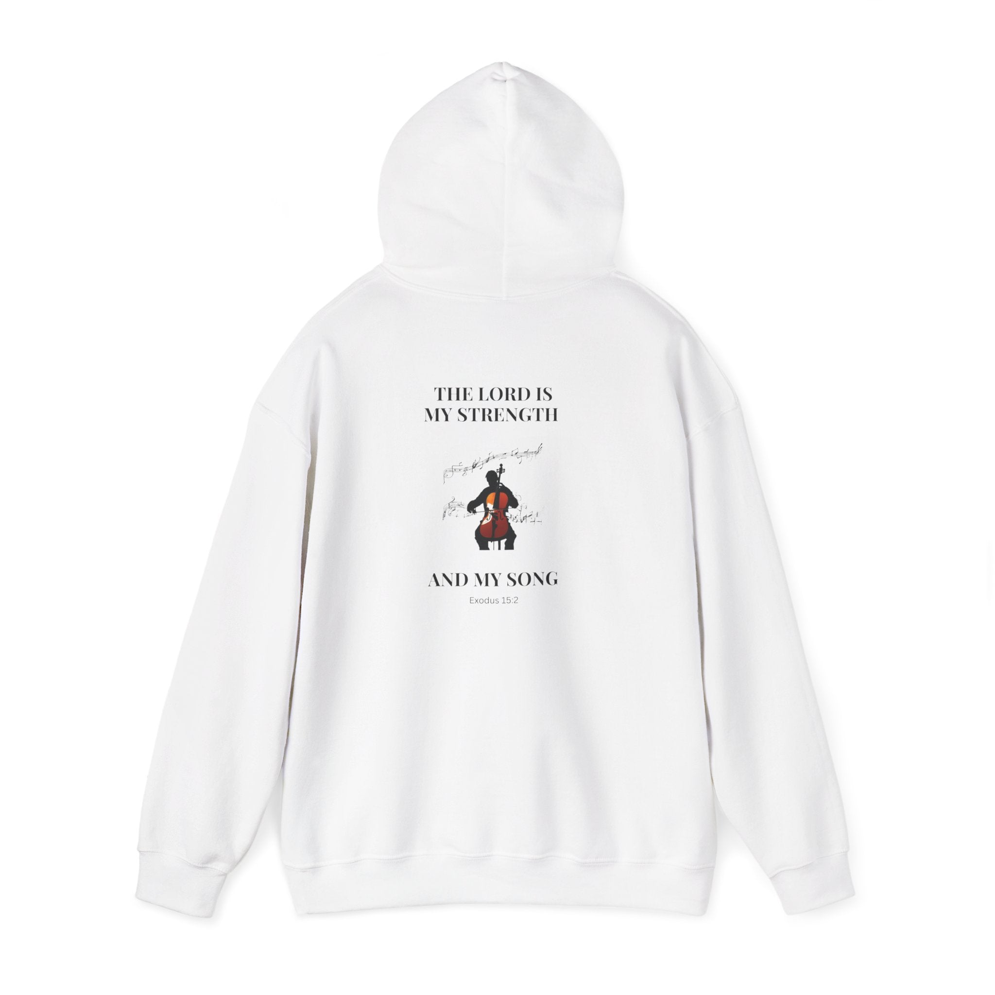 Hooded Sweatshirt - Comfy Biblical Passage Life Verse