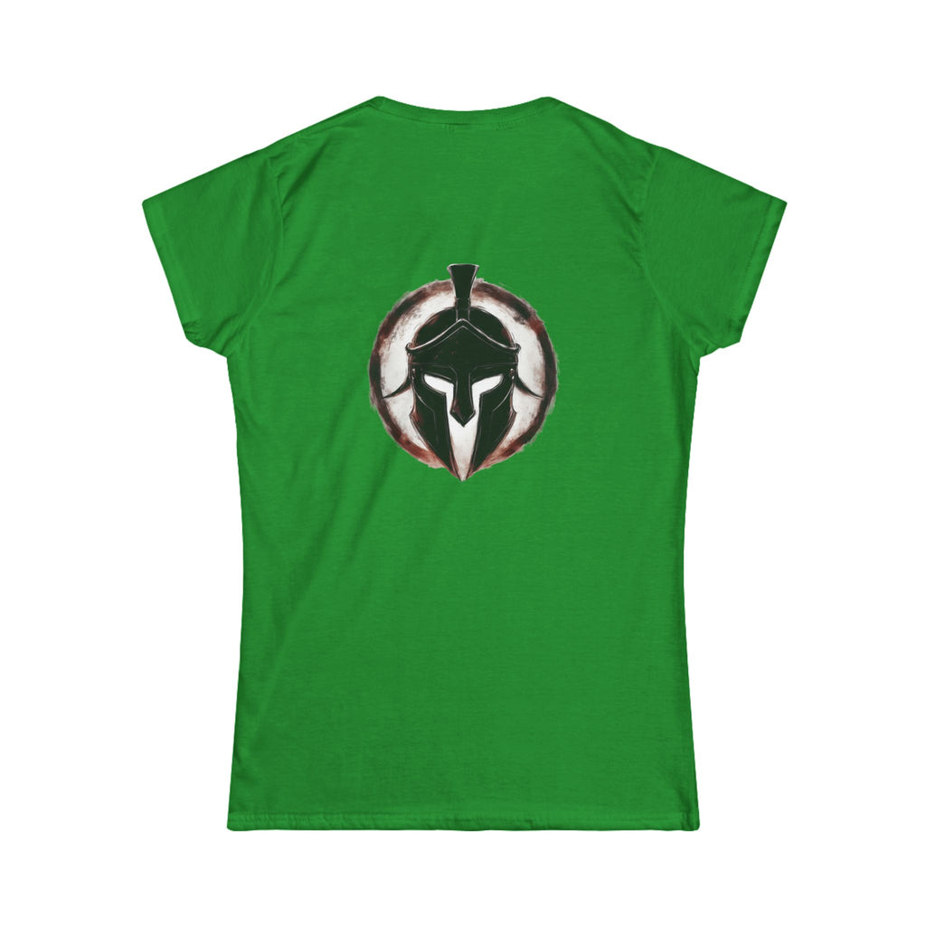 Women's Tee with Strong Quote Biblical Design