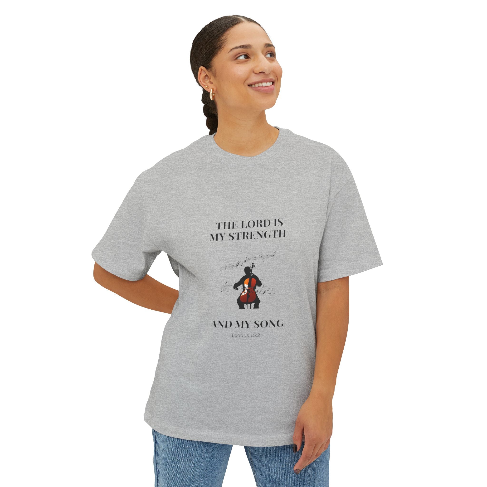 Child of the King Unisex Oversized Boxy Tee, Casual Statement T-Shirt, Christian Apparel, Gifts for Her, Inspirational Fashion