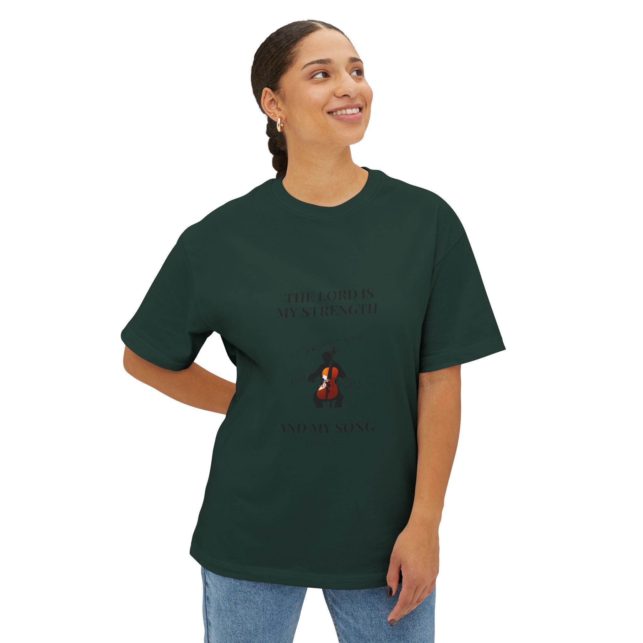 Child of the King Unisex Oversized Boxy Tee, Casual Statement T-Shirt, Christian Apparel, Gifts for Her, Inspirational Fashion