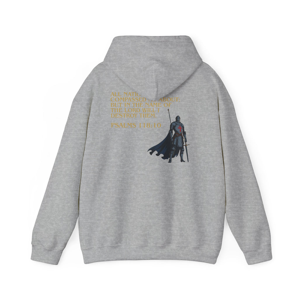 Hooded Sweatshirt with Custom Biblical Life Verse Print