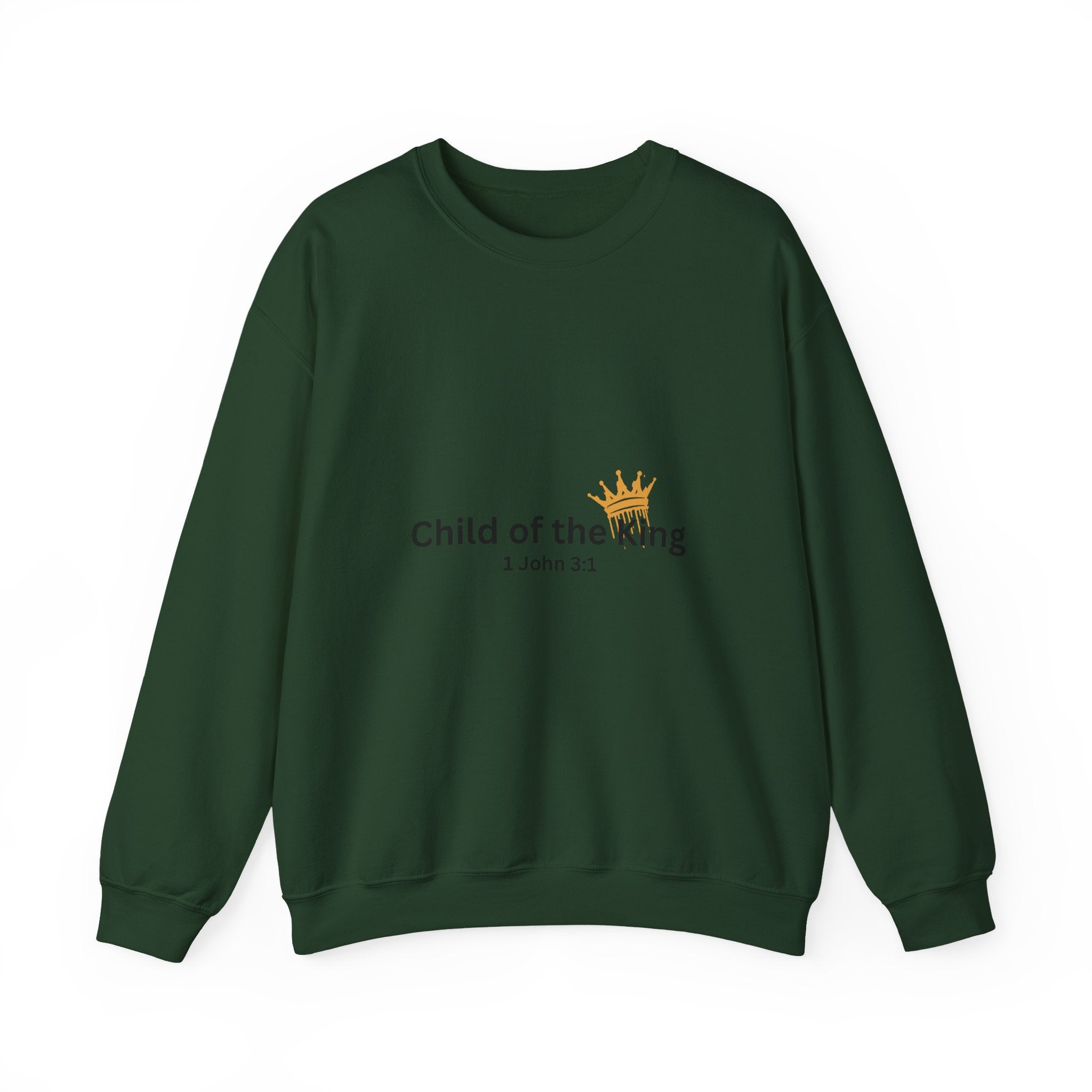 Child of the King Crewneck Sweatshirt for the Bold Spirit