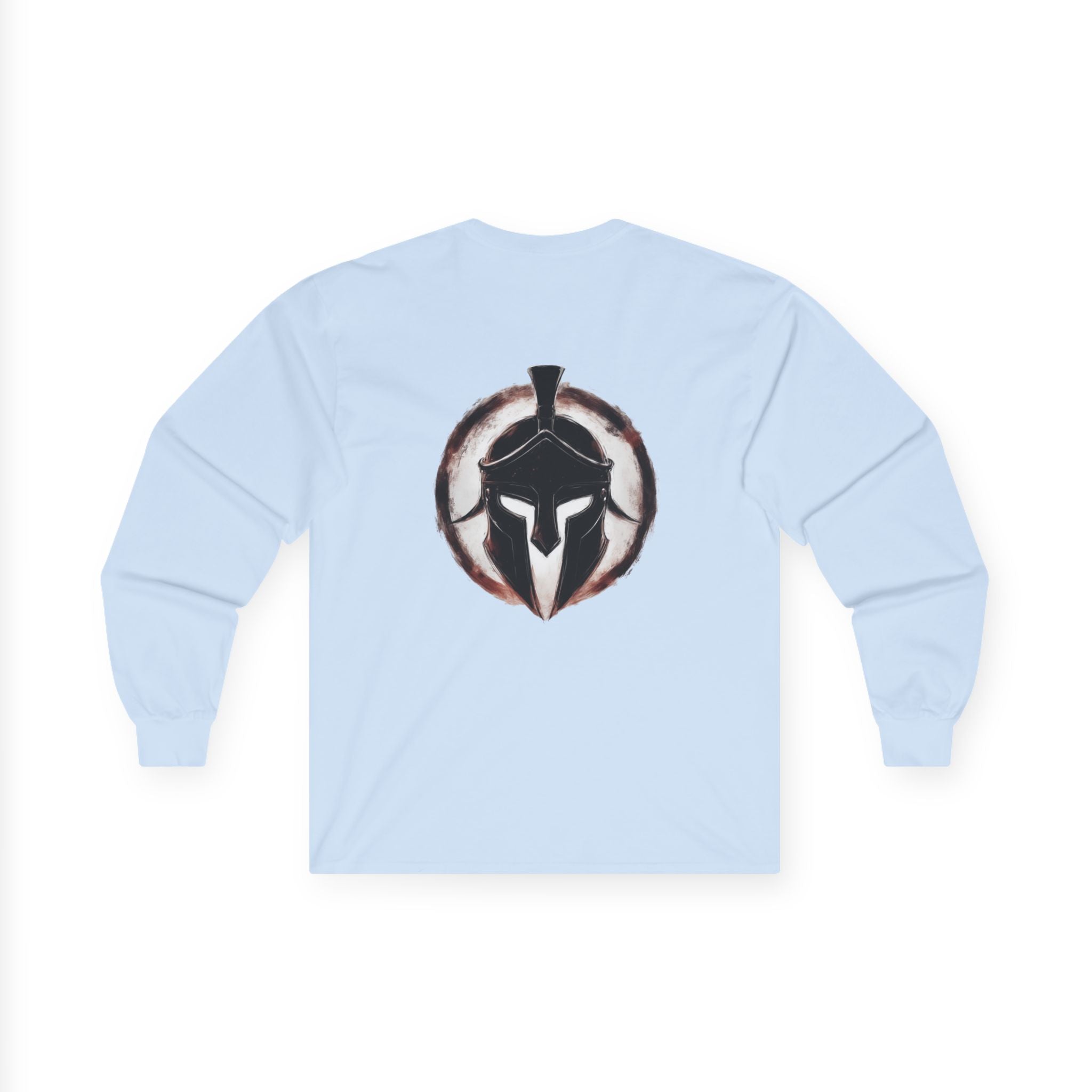 Christian Long Sleeve Tee - Bold Psalms 118:10 Faith Statement